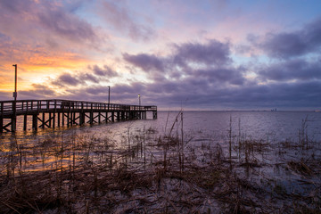 Mobile Bay sunset 