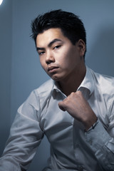 portrait of a young man