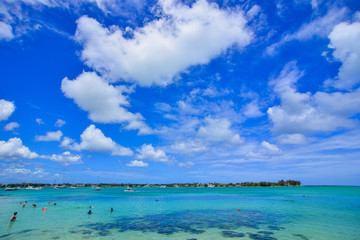 Obraz premium Beautiful seascape of Mauritius Island