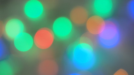 Obraz premium Bokeh night