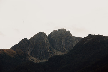 Szczyt górski - Dolomity