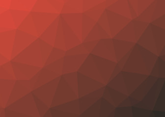 Fototapeta premium Abstract Low Polygon gradient Generative Art background illustration