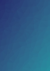 Abstract Low Polygon gradient Generative Art background illustration