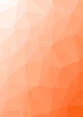 Abstract Low Polygon gradient Generative Art background illustration