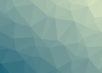 Abstract Low Polygon gradient Generative Art background illustration