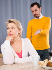 Son proves to mother his position