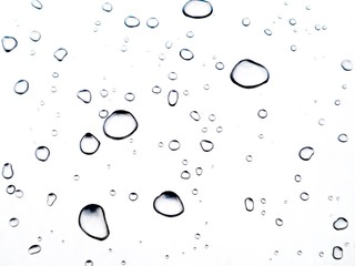 Water drops on glass.Water Drops Background.abstract water drops.