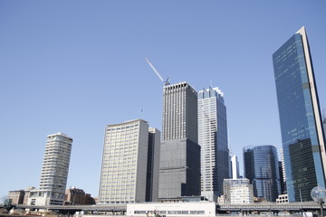 Fototapeta na wymiar Sydney Skyscrapers