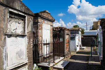 Fototapeta na wymiar St. Louis #1 Cemetery, New Orleans