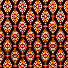 Javanese Batik Seamless Pattern vector. Vector ornament for fashion
