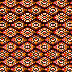 Javanese Batik Seamless Pattern vector. Vector ornament for fashion