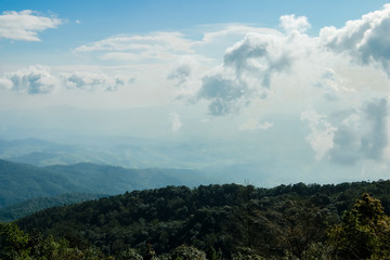 Obraz premium view of mountains