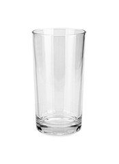 Empty glass. Isolated on white background