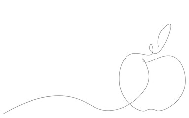 Fruit apple background vector illustration	