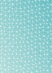 Abstract Low Polygon gradient Generative Art background illustration