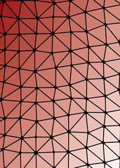 Obraz premium Abstract Low Polygon gradient Generative Art background illustration