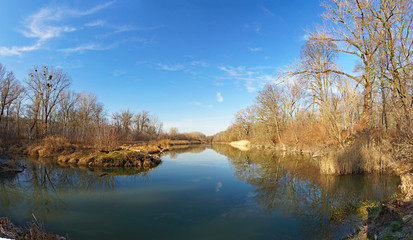 Ein herrlicher Wintertag in den Donauauen
