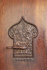 Wood texture of old door