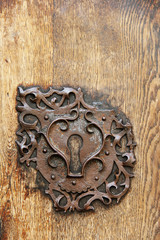 Wood texture of old door