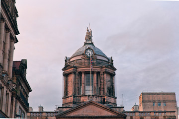 Fototapeta na wymiar Liverpool Town Hall, UK