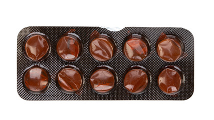 empty blister from pills