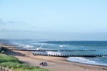 Spiaggia sulla costa scozzese