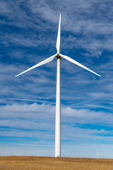 Fototapeta premium A Wind Turbine on the Eastern Plains of Colorado