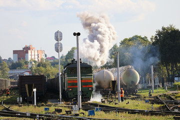 diesel locomotive launch