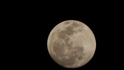 full moon in the sky