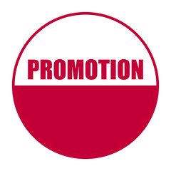 red vector banner promotion