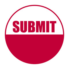 red vector banner submit