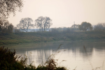 evening by the river