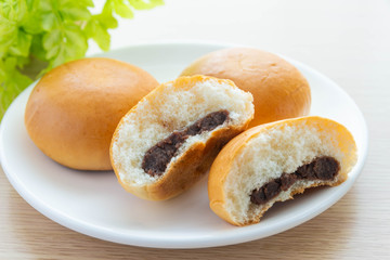 丸いチョコパン