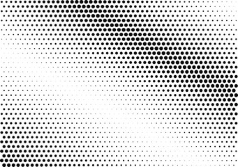 Abstract halftone dotted background. Futuristic grunge pattern, dot and circles.  Vector modern optical pop art texture for posters, sites, business cards, cover, postcards, labels, stickers layout.