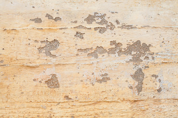 White and colorful messy wall stucco texture background. Decorative wall paint.