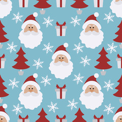 New year Merry Christmas tree Santa Claus gift