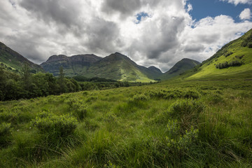 Fototapeta premium Glencoe w szkockich górach.