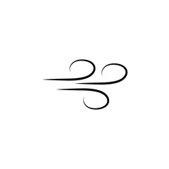 wind icon vector wing internet sign