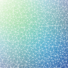 Obraz premium Abstract Low Polygon gradient Generative Art background illustration
