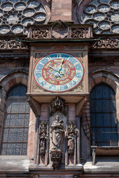 Uhr am Strassburger M&uuml;nster