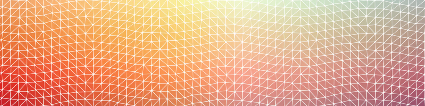 Abstract Low Polygon gradient Generative Art background illustration