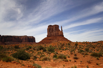 Paisaje en Monument Valley