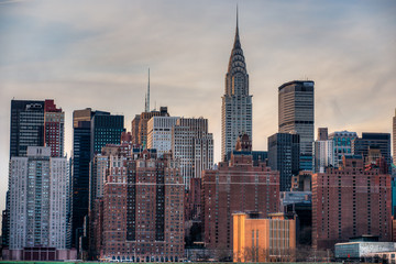 New York City skyline, United states of America.