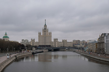 Fototapeta na wymiar An der Moskwa
