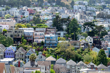 Fototapeta premium San Francisco cityscape and skyline
