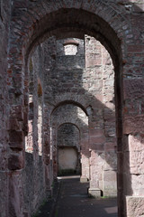 Fototapeta premium Cloister Frauenalb in Germany in the Albtal