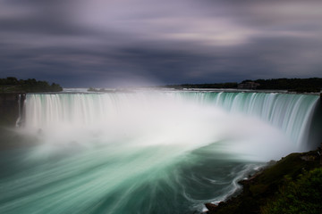 Obraz premium Niagara falls long exposure