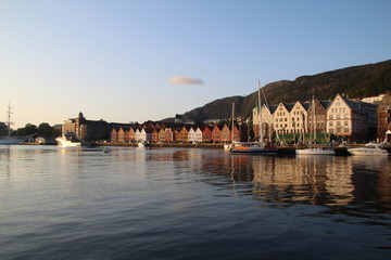 Bergen Skyline Norwegen
