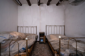 Interior of an abandoned house