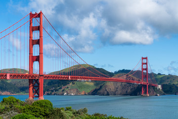 Fototapeta na wymiar Golden Gate Bridge in San Francisco